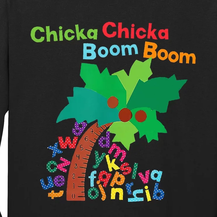 Chicka Boom Boom IM Glad To See You 1st Day Of School Tall Long Sleeve T-Shirt