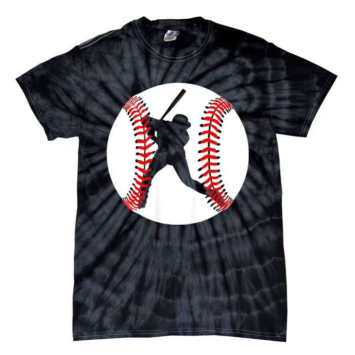 Cool Baseball Baseball Players And Fans Tie-Dye T-Shirt