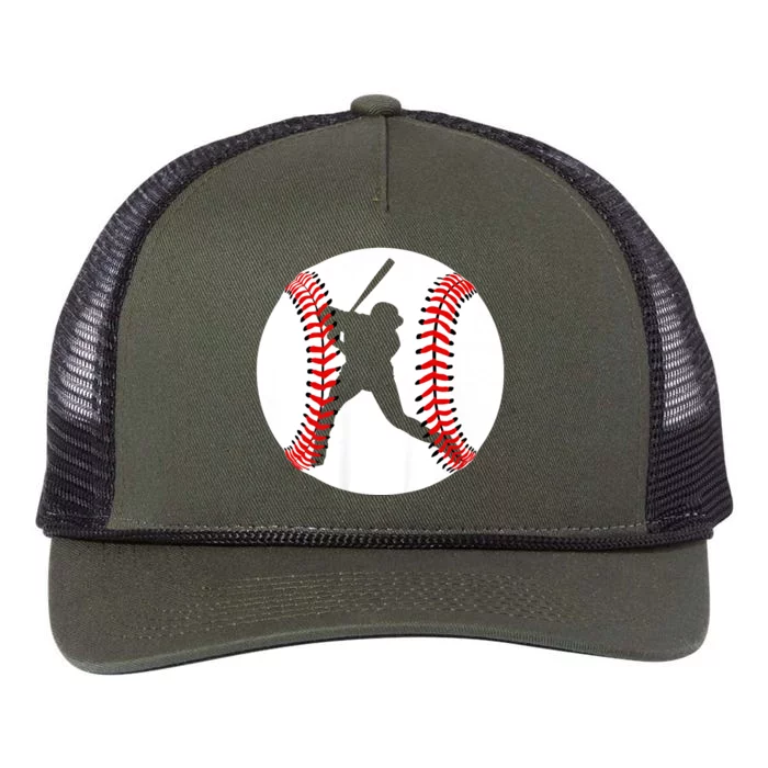 Cool Baseball Baseball Players And Fans Retro Rope Trucker Hat Cap