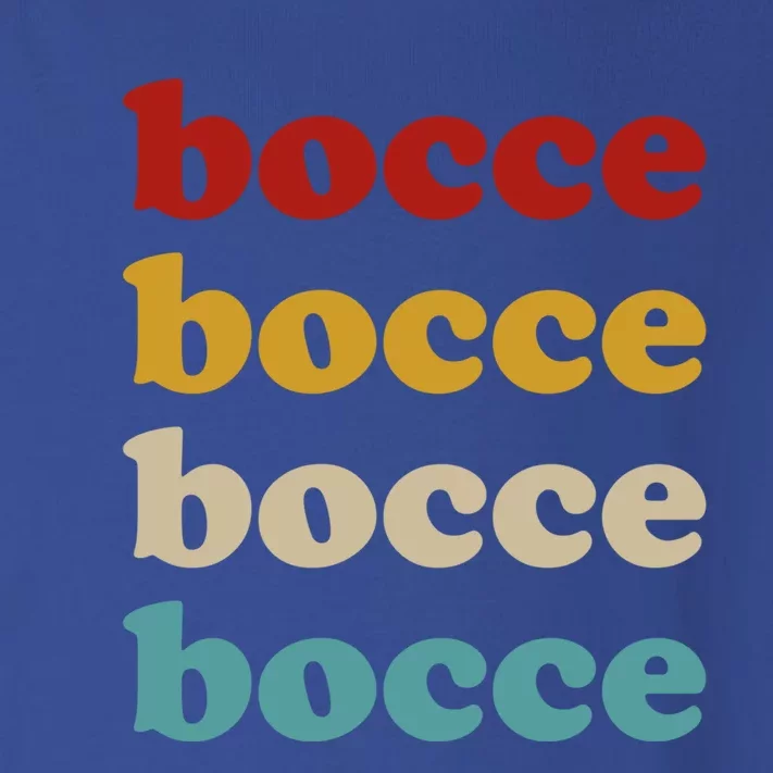 Classic Bocce Ball Themed Design Retro Bocce Gift Toddler Long Sleeve Shirt