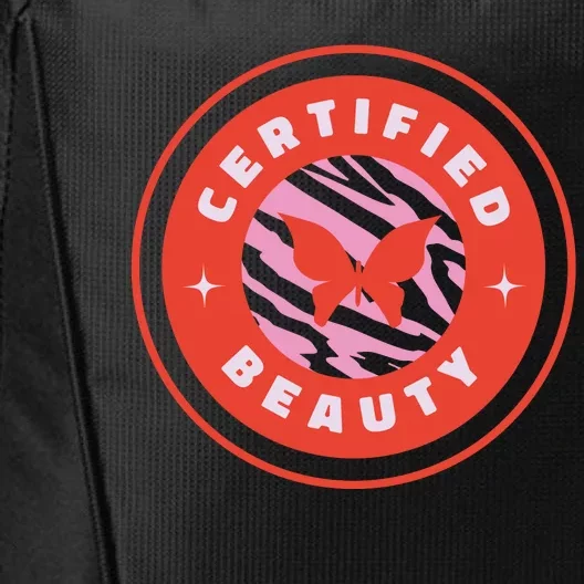 Certified Beauty Butterfly Cute Gift City Backpack