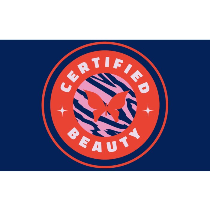 Certified Beauty Butterfly Cute Gift Bumper Sticker