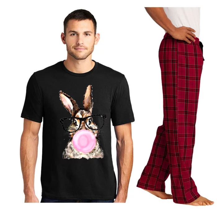 Cute Bubblegum Bunny Gift Pajama Set