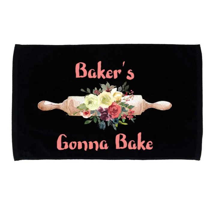 Country Baking Bakers Gonna Bake Gift Microfiber Hand Towel