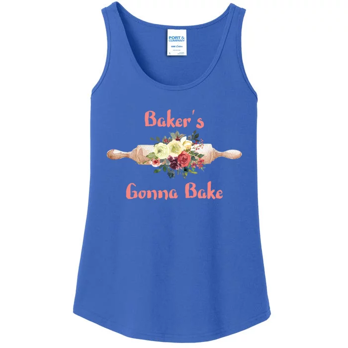 Country Baking Bakers Gonna Bake Gift Ladies Essential Tank