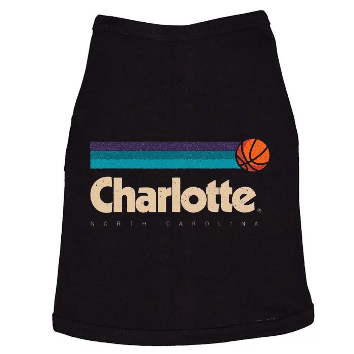 Charlotte Basketball BBall City North Carolina Charlotte Doggie Tank