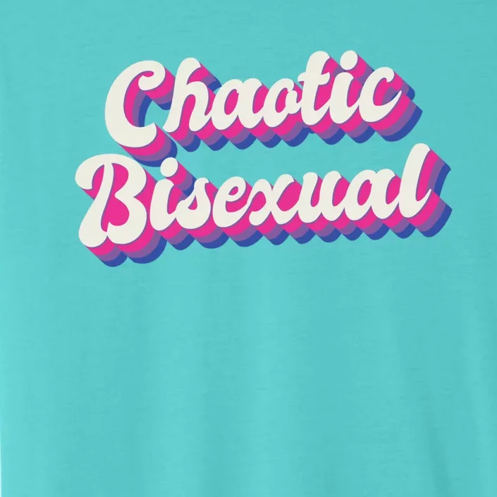 Chaotic Bisexual Bi Lgbt Bisexual Pride Gift ChromaSoft Performance T-Shirt