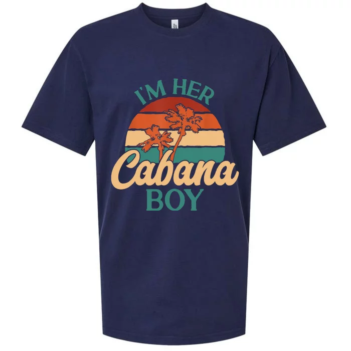 Cabana Boy Beach Bartender IM Her Cabana Boy Sueded Cloud Jersey T-Shirt