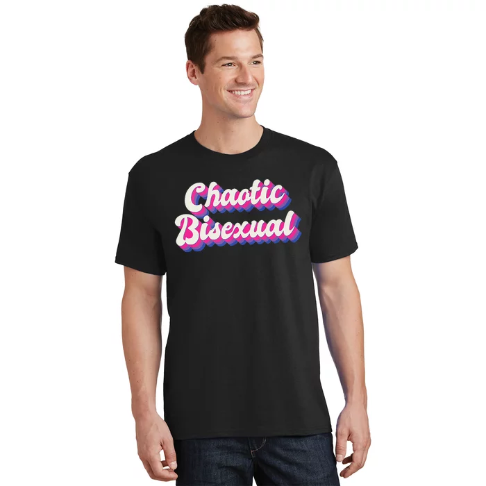 Chaotic Bisexual Bi LGBT Bisexual Pride T-Shirt