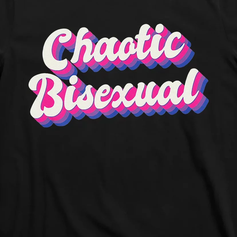 Chaotic Bisexual Bi LGBT Bisexual Pride T-Shirt