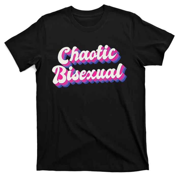 Chaotic Bisexual Bi LGBT Bisexual Pride T-Shirt