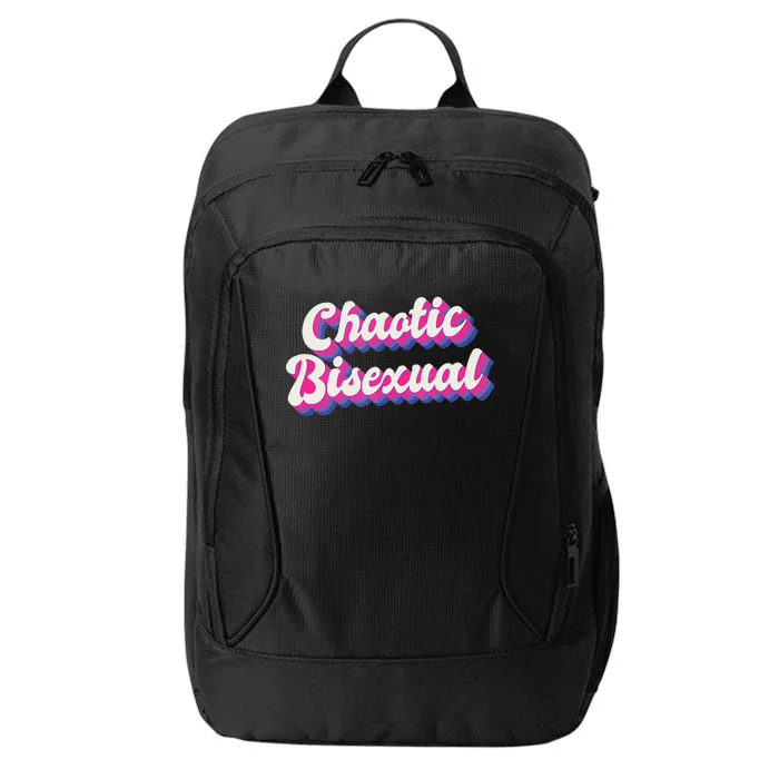 Chaotic Bisexual Bi LGBT Bisexual Pride City Backpack