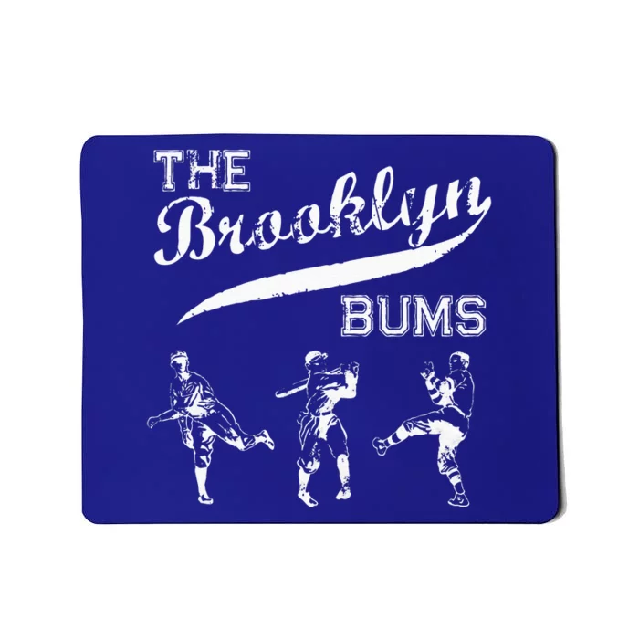 Cl.assic Bro.oklyn B.ums New York Baseball Fan Retro Vintage Mousepad