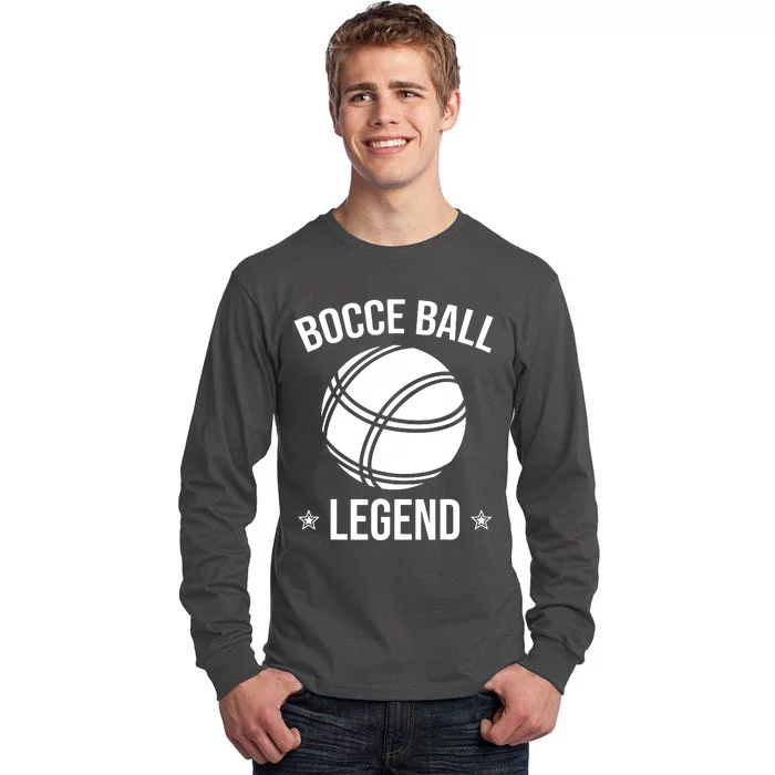 Cool Bocce Ball Legend Tall Long Sleeve T-Shirt