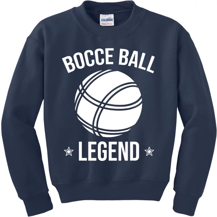 Cool Bocce Ball Legend Kids Sweatshirt