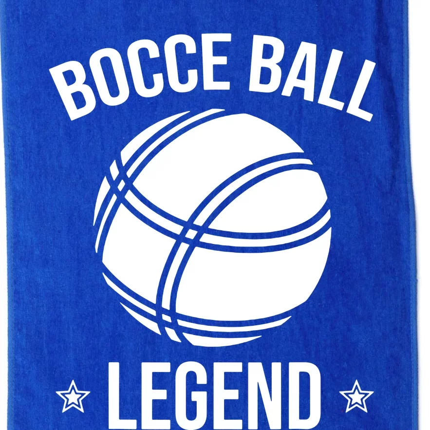 Cool Bocce Ball Legend Platinum Collection Golf Towel