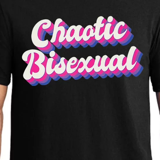 Chaotic Bisexual Bi LGBT Bisexual Pride Pajama Set