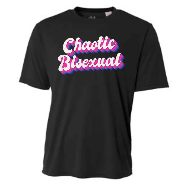 Chaotic Bisexual Bi Lgbt Bisexual Pride Cooling Performance Crew T-Shirt