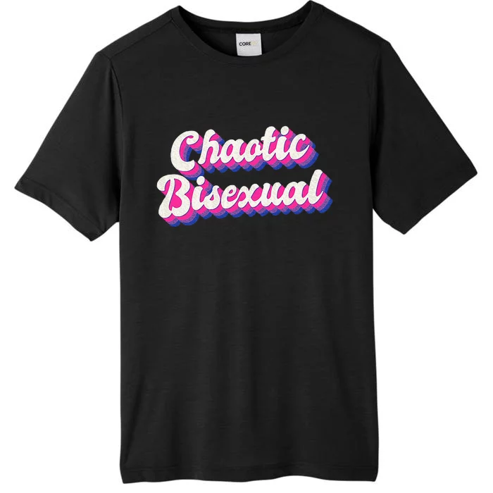 Chaotic Bisexual Bi Lgbt Bisexual Pride ChromaSoft Performance T-Shirt