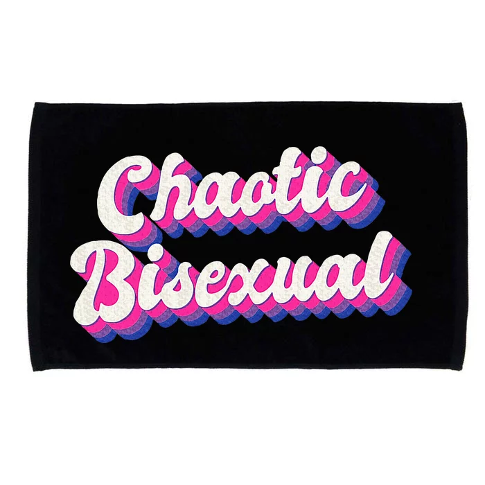 Chaotic Bisexual Bi Lgbt Bisexual Pride Microfiber Hand Towel