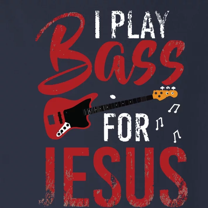 Christian Bassist Bass Player Jesus Bass Guitar Toddler Long Sleeve Shirt