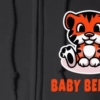 Cute Baby Bengal Full Zip Hoodie