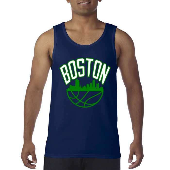 Boston Basketball Jersey Team Tank Top