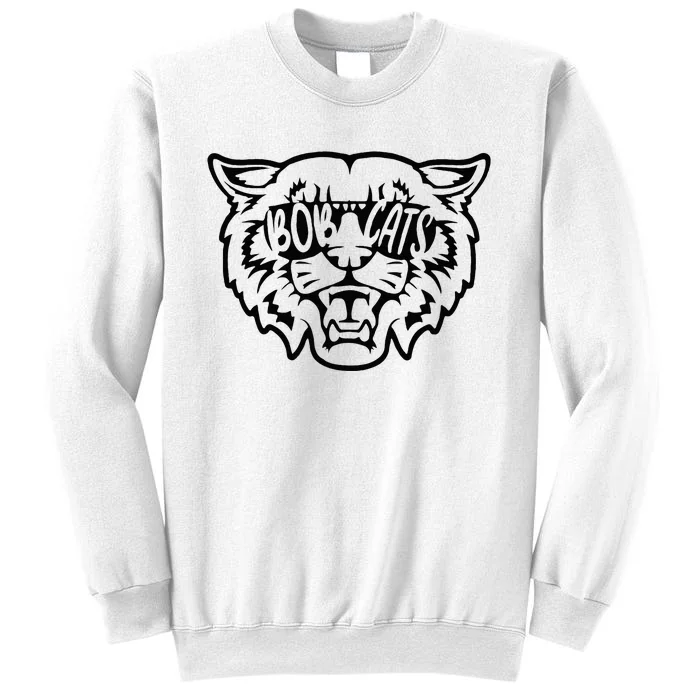 Cool Bobcat Bobcats Sunglasses Animal Lover Sweatshirt