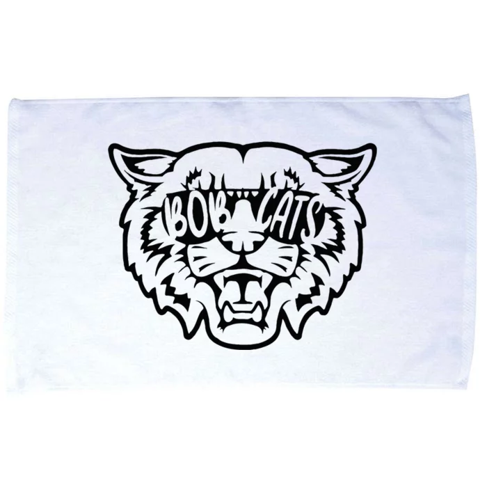 Cool Bobcat Bobcats Sunglasses Animal Lover Microfiber Hand Towel