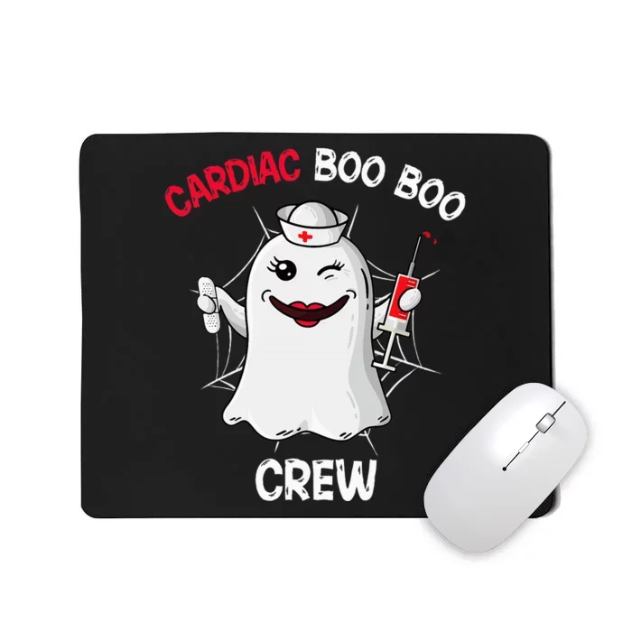 Cardiac Boo Boo Crew Nursing Halloween Nurse Costume Mousepad