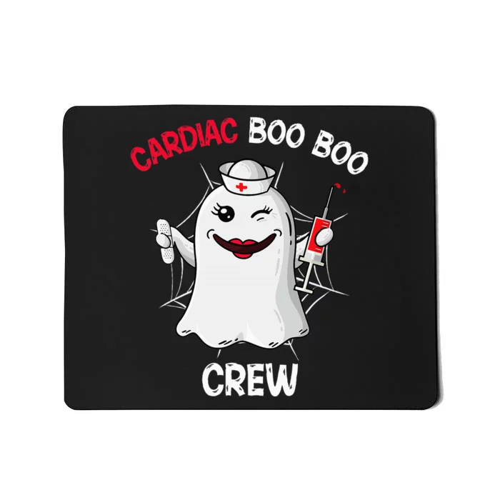 Cardiac Boo Boo Crew Nursing Halloween Nurse Costume Mousepad