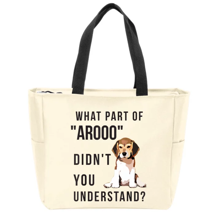 Chicky Beagles Beagles Gift Zip Tote Bag