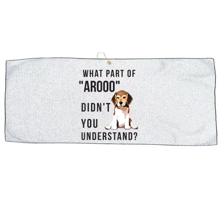 Chicky Beagles Beagles Gift Large Microfiber Waffle Golf Towel