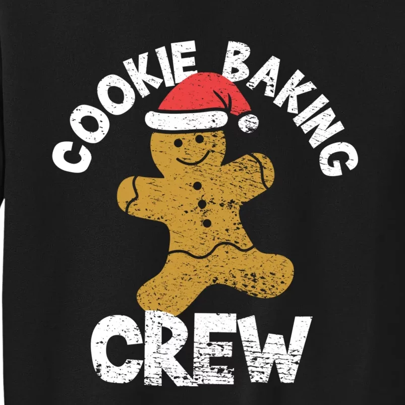 Cookie Baking Crew Christmas Gingerbread Tall Sweatshirt