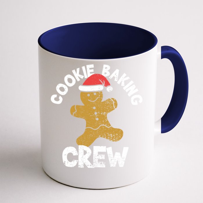 Cookie Baking Crew Christmas Gingerbread Front & Back Coffee Mug