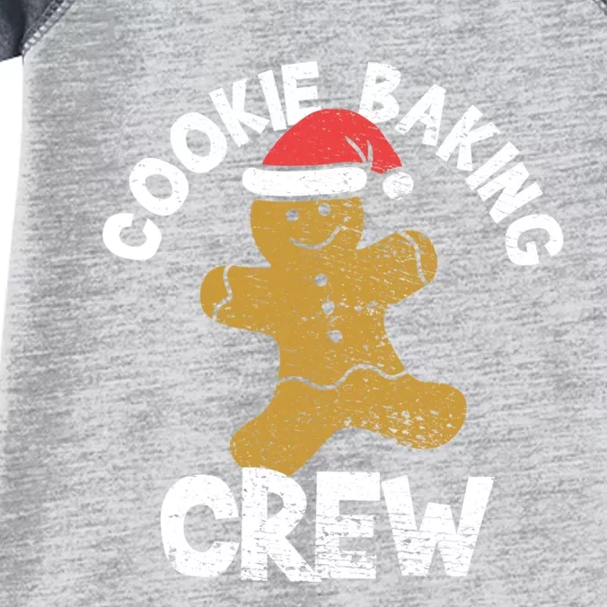 Cookie Baking Crew Christmas Gingerbread Infant Baby Jersey Bodysuit