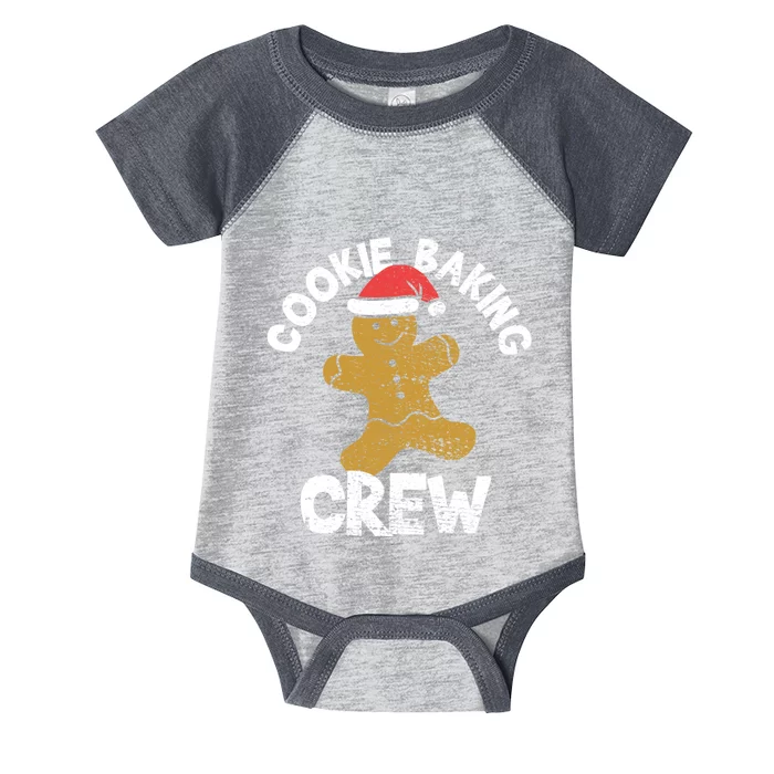 Cookie Baking Crew Christmas Gingerbread Infant Baby Jersey Bodysuit