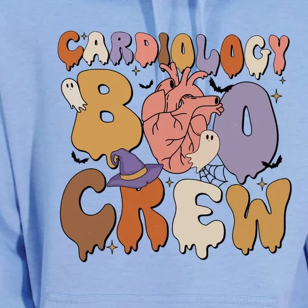 Cardiology Boo Crew Funny Halloween Spooky Unisex Surf Hoodie