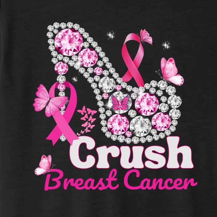 Crush Breast Cancer Awareness High Heel ChromaSoft Performance T-Shirt