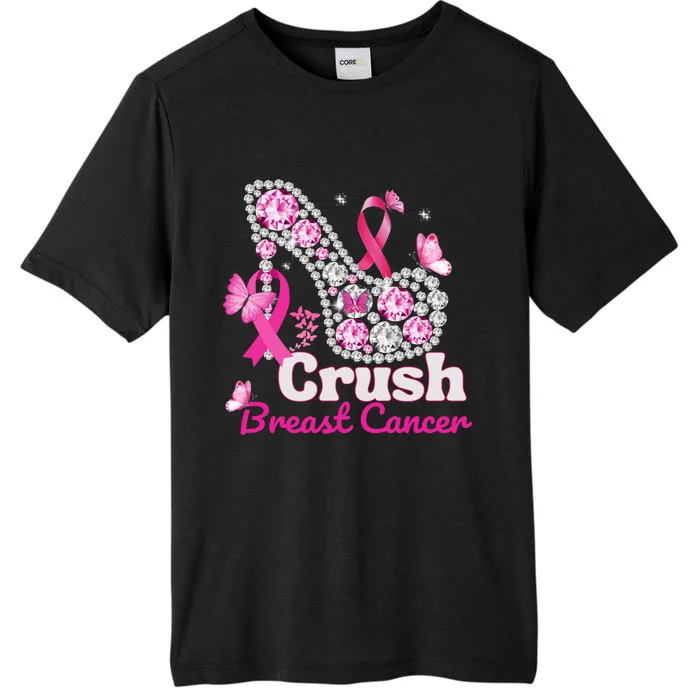 Crush Breast Cancer Awareness High Heel ChromaSoft Performance T-Shirt