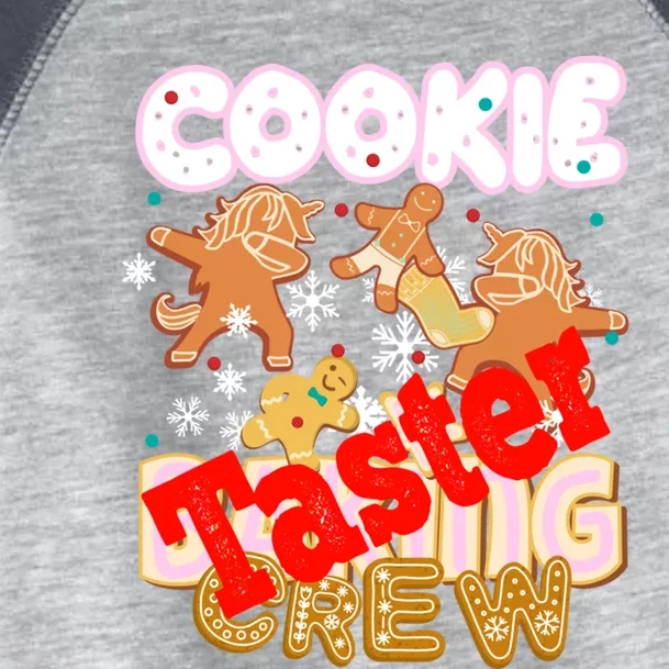 Cookie Baking Crew Authentic Christmas Baker Team Taster Gift Toddler Fine Jersey T-Shirt