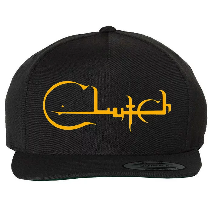 Clutch Band Wool Snapback Cap