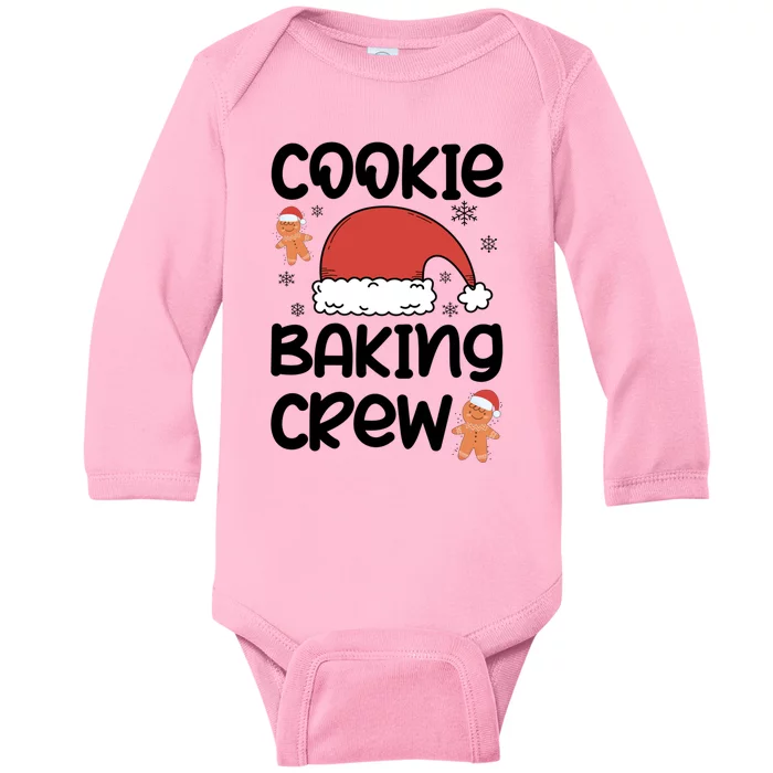 Cookie Baking Crew Christmas Family Matching Xmas Party Gift Baby Long Sleeve Bodysuit