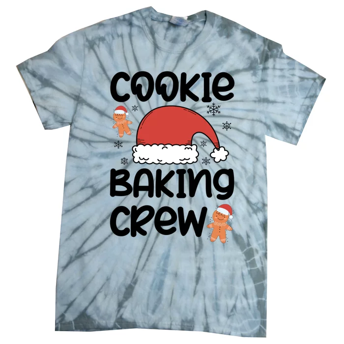 Cookie Baking Crew Christmas Family Matching Xmas Party Gift Tie-Dye T-Shirt