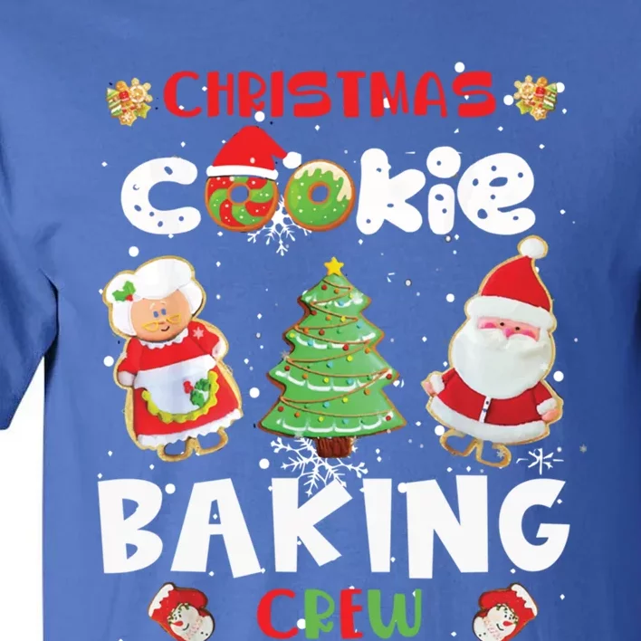 Cookie Baking Crew Christmas Gift Tall T-Shirt