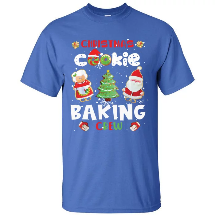 Cookie Baking Crew Christmas Gift Tall T-Shirt