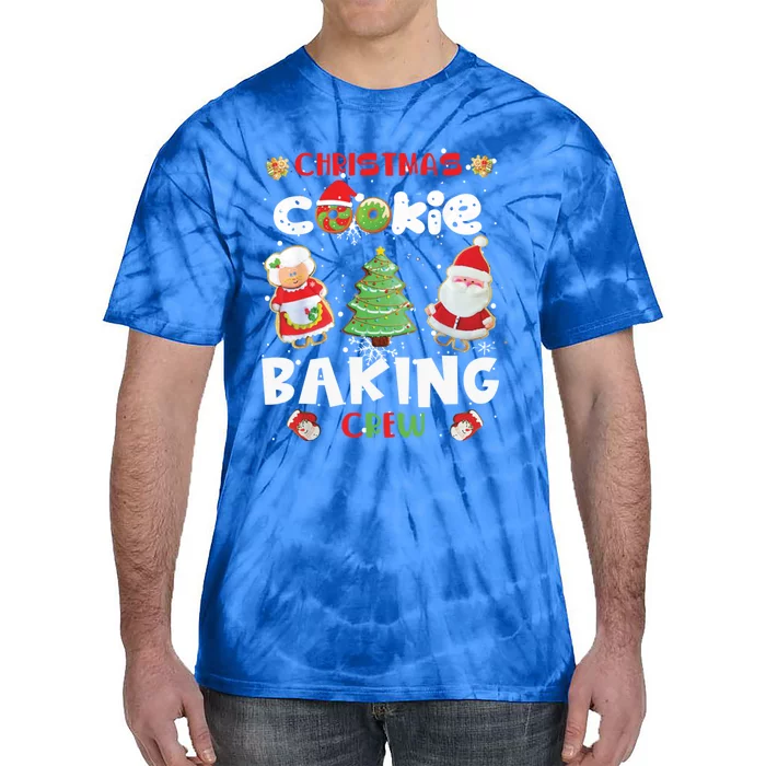 Cookie Baking Crew Christmas Gift Tie-Dye T-Shirt