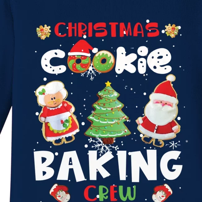 Cookie Baking Crew Christmas Gift Baby Long Sleeve Bodysuit