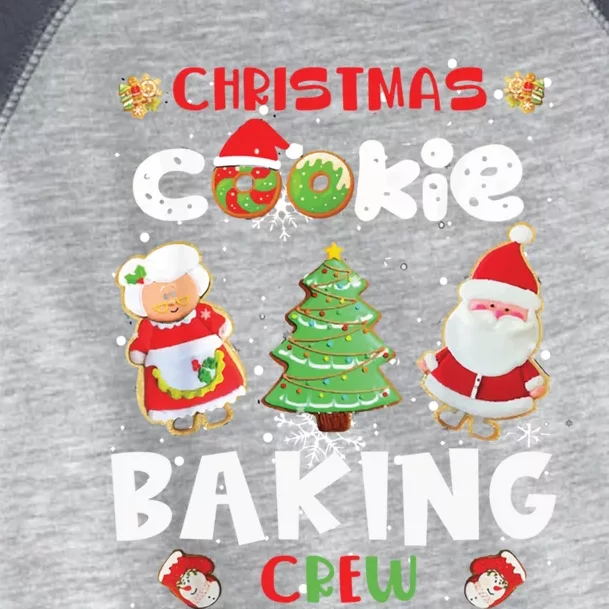 Cookie Baking Crew Christmas Gift Toddler Fine Jersey T-Shirt