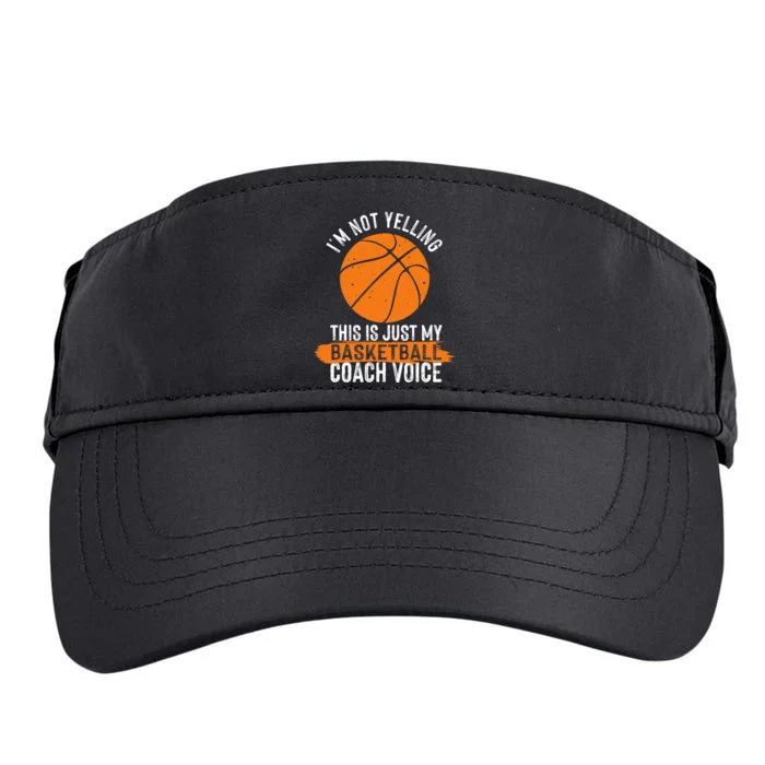 Cool Basketball Coach Basketball Coaching Voice Adult Drive Performance Visor